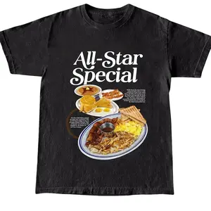 All-Star Special Breakfast T-Shirt, Unisex Graphic t-shirt, Cotton T-shirt S-5XL, Gift for Friend, Sweatshirt, Hoodie