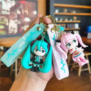 Hatsune Miku keychain cartoon cute ins