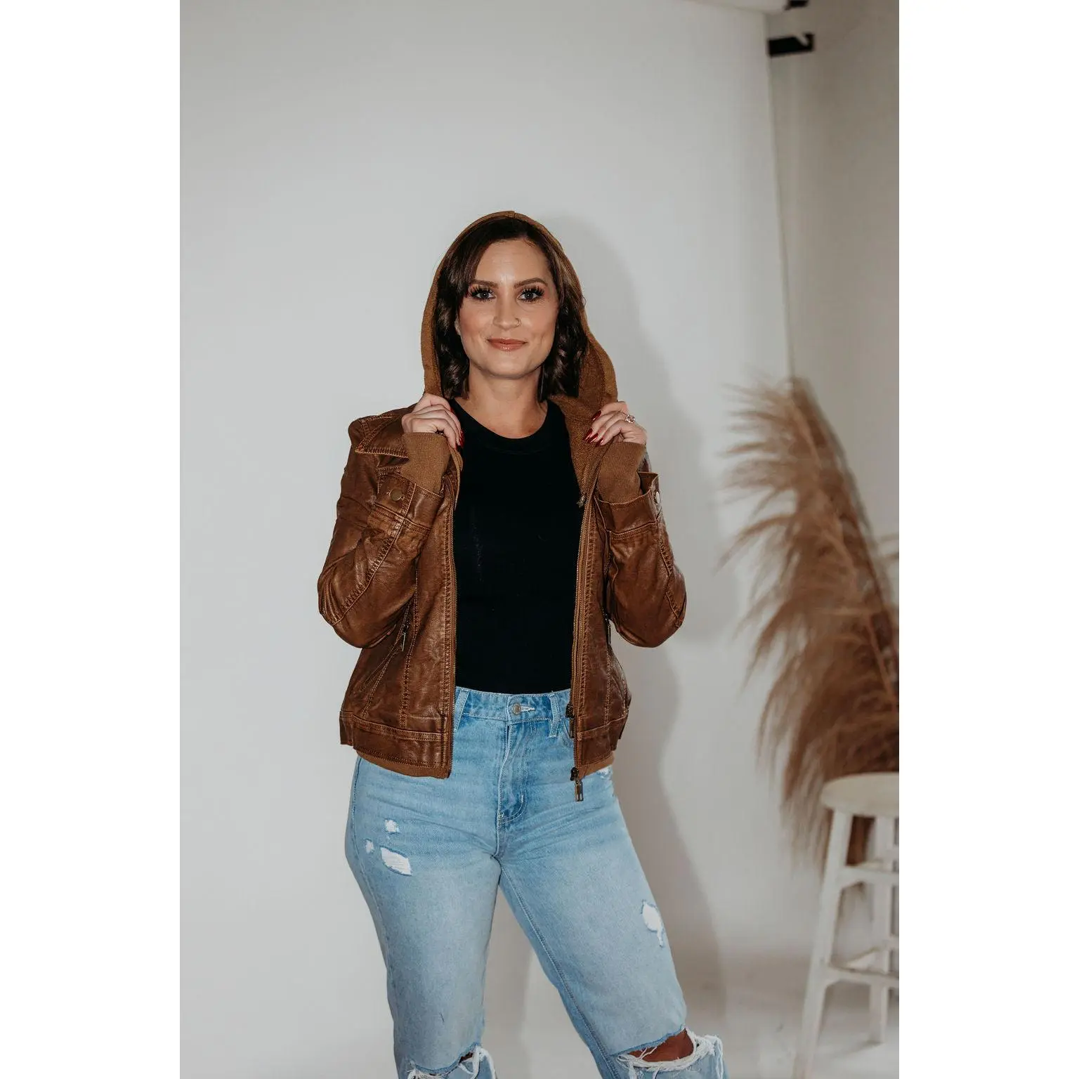 Vegan Leather Jacket
