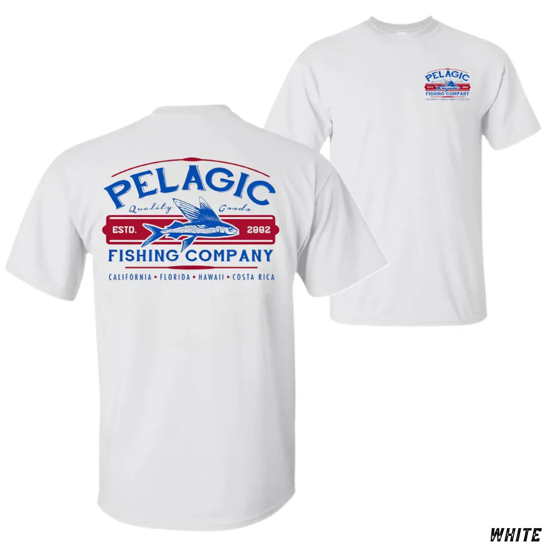 Pelagic Fishing Company T-Shirt, Offshore Fishing Graphic Tee, Established 2002 Angler Apparel, Soft Cotton Blend Shirt for Men & Women, Gift For Fisher