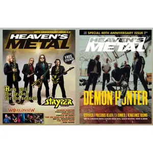 HEAVENS METAL MAGAZINE - Print Edition - Limited Edition 40th Anniversary (Vol 2)