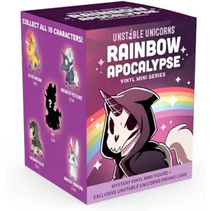 Unstable Games - Unstable Unicorns Vinyl Mini Figures Series Mystery Blind Box - Rainbow Apocalypse