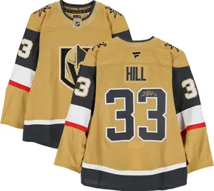 Adin Hill Vegas Golden Knights Autographed Gold Pro Jersey - Fanatics Authentic Certified