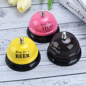 Creative and Unique Call Bell for Reception Counter, Three-Piece Suit for Kitchen Bar Service, Essential Ring for Hotel and Restaurant