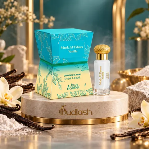 Nabeel | Musk Al Tahara | Vanilla | Unisex Fragrance | 12 ML - 0.41 OZ | Concentrated Oil Perfume | Vanilla - Soft Sweet Notes