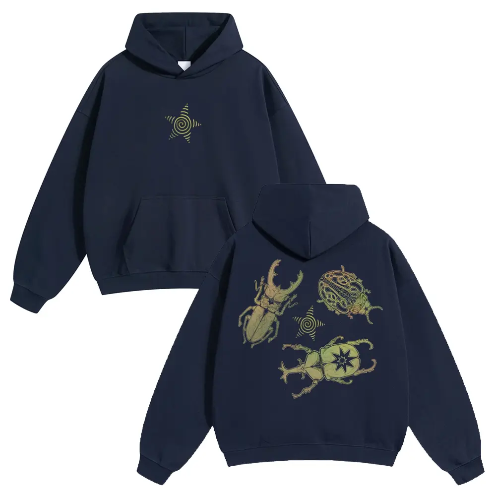 Allomyrina Dichotoma Insect Lover Green Star Unisex Cotton Hoodies