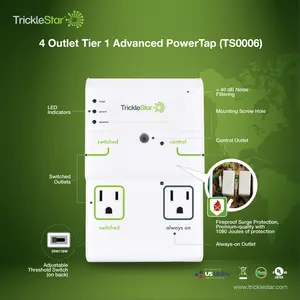 4 Outlet Tier 1 Advance PowerTap (TS0006)