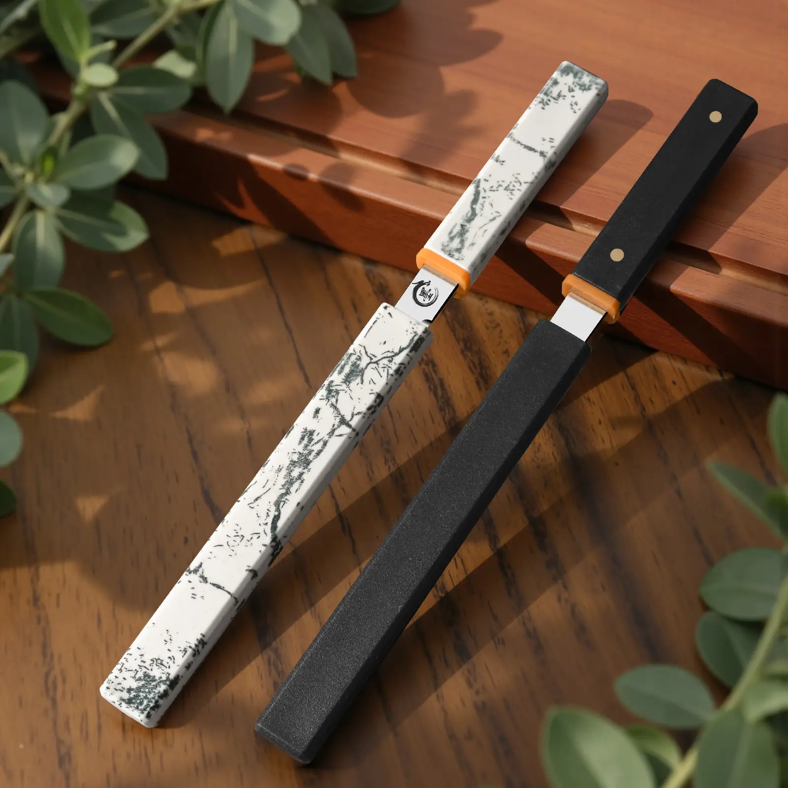 Portable Knife for Outdoor Camping & Barbecue, Stainless Steel Fixed Blade Fruit Knife with Sheath Cover, Multi-functional Knife for Home Kitchen