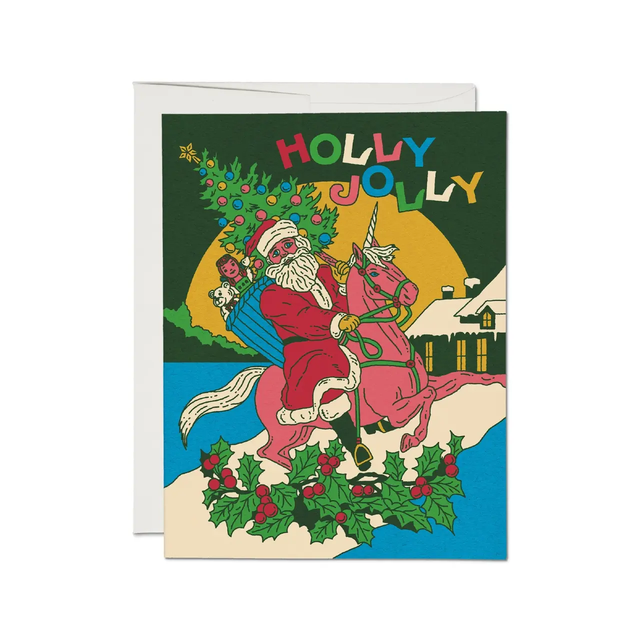 Santa's Magic Christmas Card