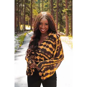 Ariana Kimono Sleeve Bodysuit - Radioactive