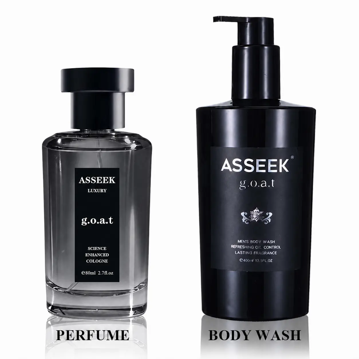 ASSEEK Men's Grooming Gift Set: Magnetic Attraction Pheromone Body Wash Midnight Marine Man Cologne ASSEEK Men's Grooming Gift Set: Magnetic Attraction Pheromone Body Wash Midnight Marine Man Cologne