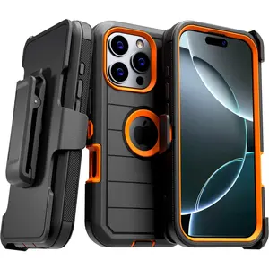 Rome Tech For Apple iPhone 16 Pro Max Defender Max Case