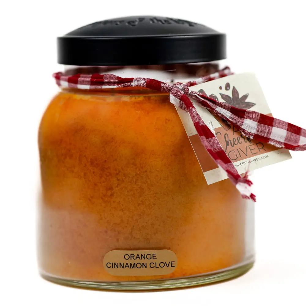 Orange Cinnamon Clove - 34 oz Papa Candle Orange Cinnamon Clove - 34 oz Papa Candle
