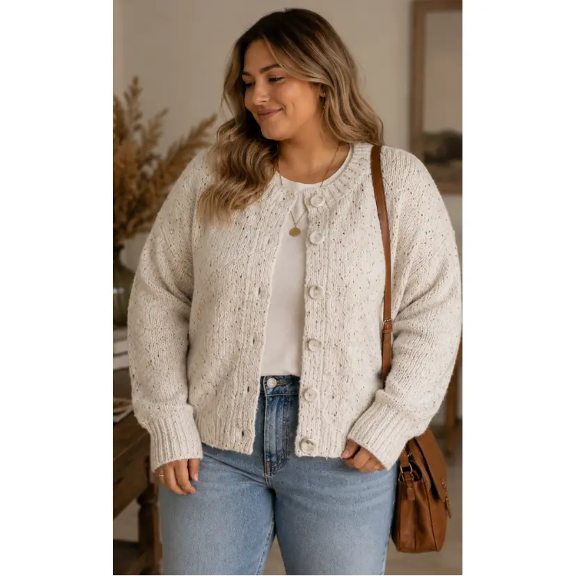 The Hearthside Button Up Sweater – Comfort Fit For Women