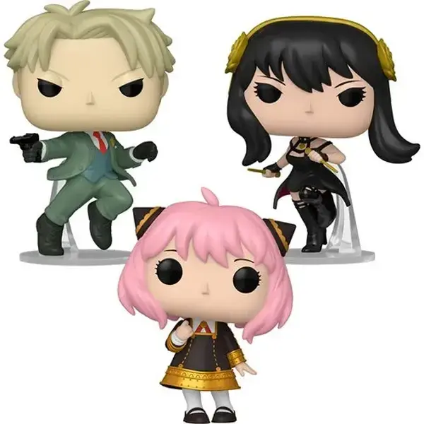 Funko Pop! Spy x Family (Anya, Loid, Yor) Vinyl Figures
