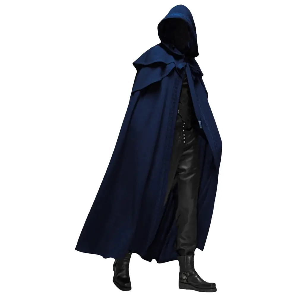 Blue Gothic cape