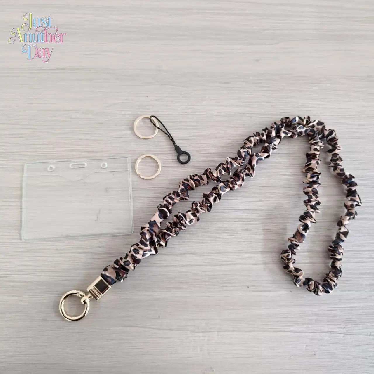 Deep coffee leopard print
