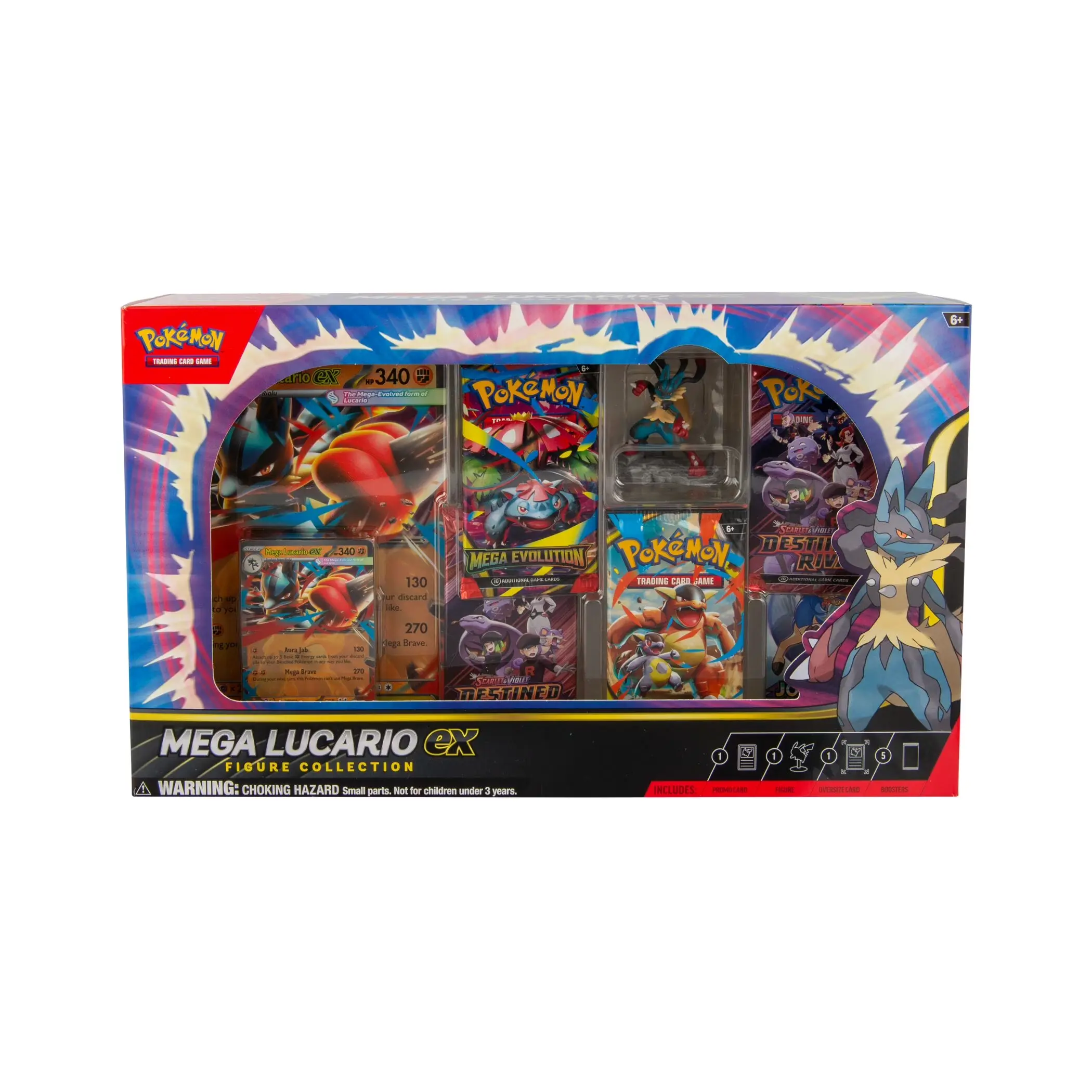 POKEMON MEGA LUCARIO EX FIGURE BOX Pokémon