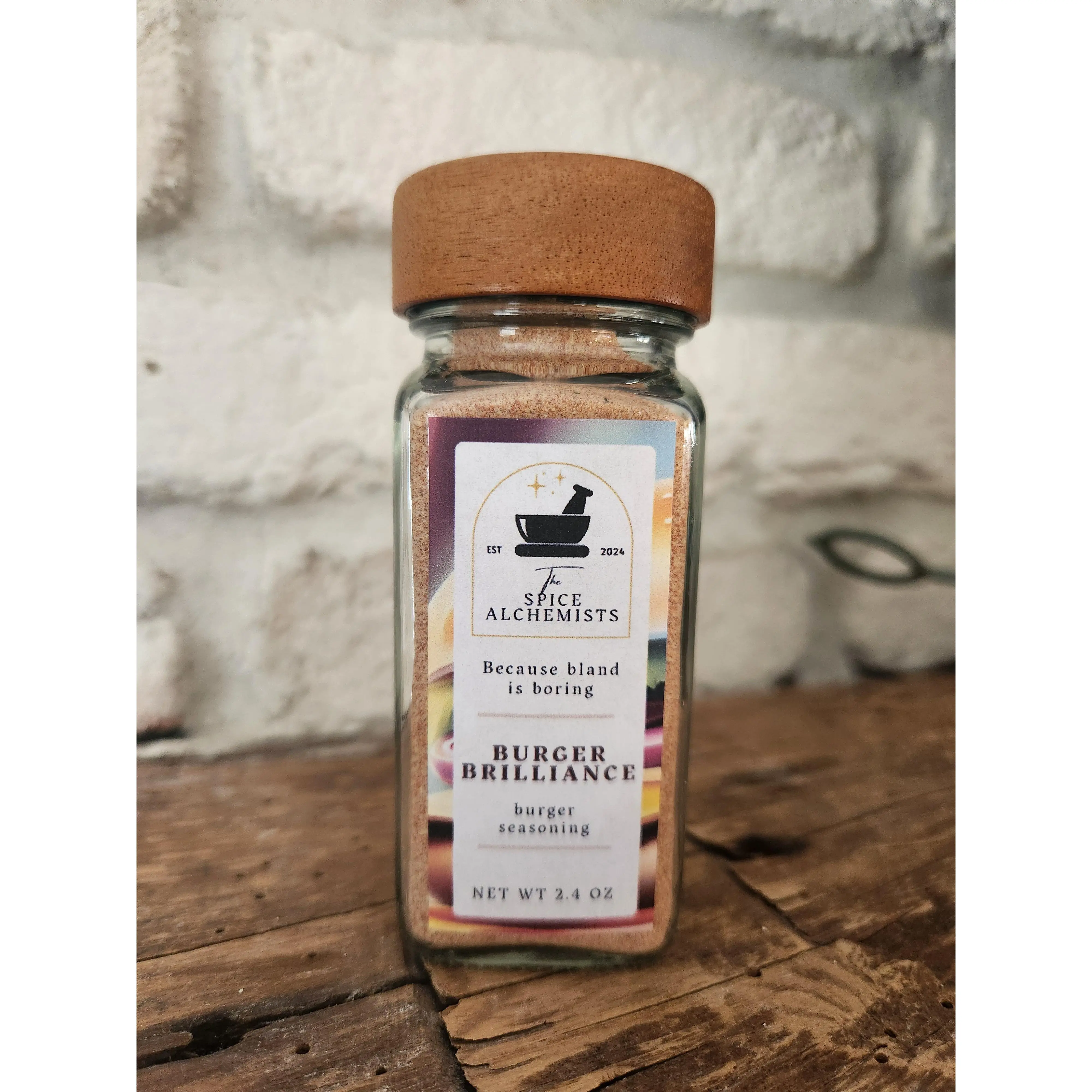 Burger Brilliance - Burger Seasoning - 2.4 OZ Jar