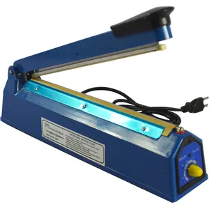 YOKOMA 16inch Manual Sealing Machine Impulse Heat Plastic Bag Closer Hand Sealer Packaging Machine Poly Bag