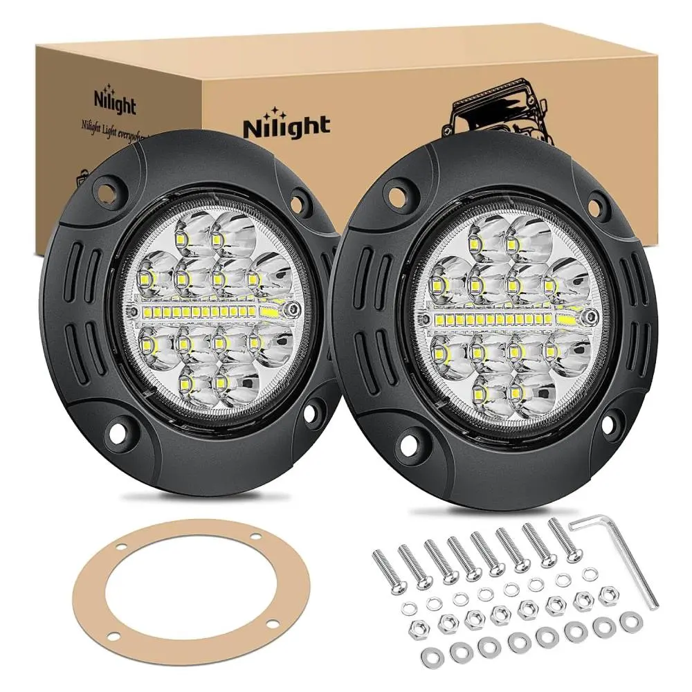 2PCS 5Inch 36W 24LEDs LED Pods