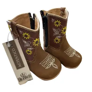 Vaquerita Hudson Boots - Cow Hide Classic Vaquero Inspired Design for Casual & Stylish Outfits Comfortable All-Day Wear Versatile for Jeans Skirts or Dresses