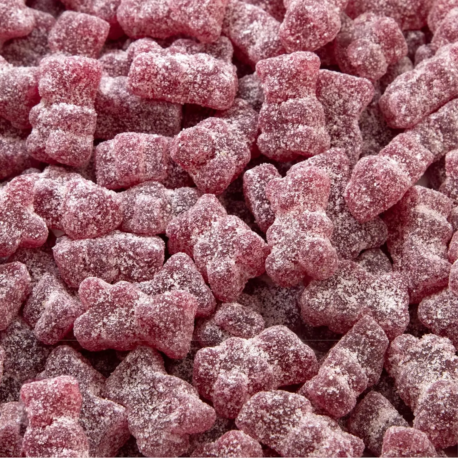Sour Bears Gummy Candy | 1-Pound Bag | Dye Free Candy | Blackberry Gummies | Purple Gummi Bears for Buffets & Snacking | Naturally Flavored & Gelatin Free