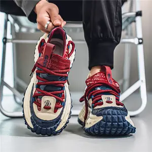 UYCEKK 2026 Spring Summer New Men'S European Style Thick Soled Height Increasing Dad Shoes| Trendy Casual Sports Shoes, Versatile for Campus and Daily Commute, Perfect for Valentine'S Day, Father'S Day, Back to School