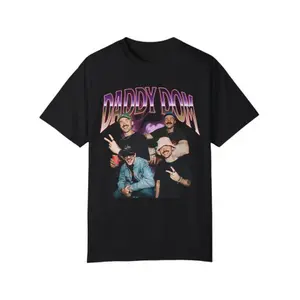 Daddy Dom Dolla 90'S Rap Tee - Dom Dolla Edm Shirt For Festival & Rave Fans