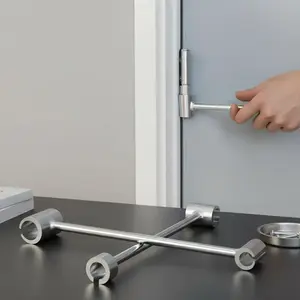 Hinge Hole Adjustment Wrench, Adjustable Hinge Hole Opener, 14-25mm Hinge Repair Tool, Manual Tool, Universal Hand Tool for Home & Office Use, Hand Tools, Hardware