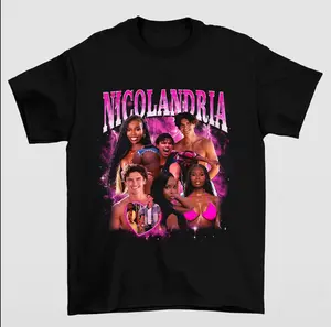 Nicolandria Bootleg Vintage T-Shirt, Love lsland Tee, Love lsland USA 2025 Merch Graphic Unisex