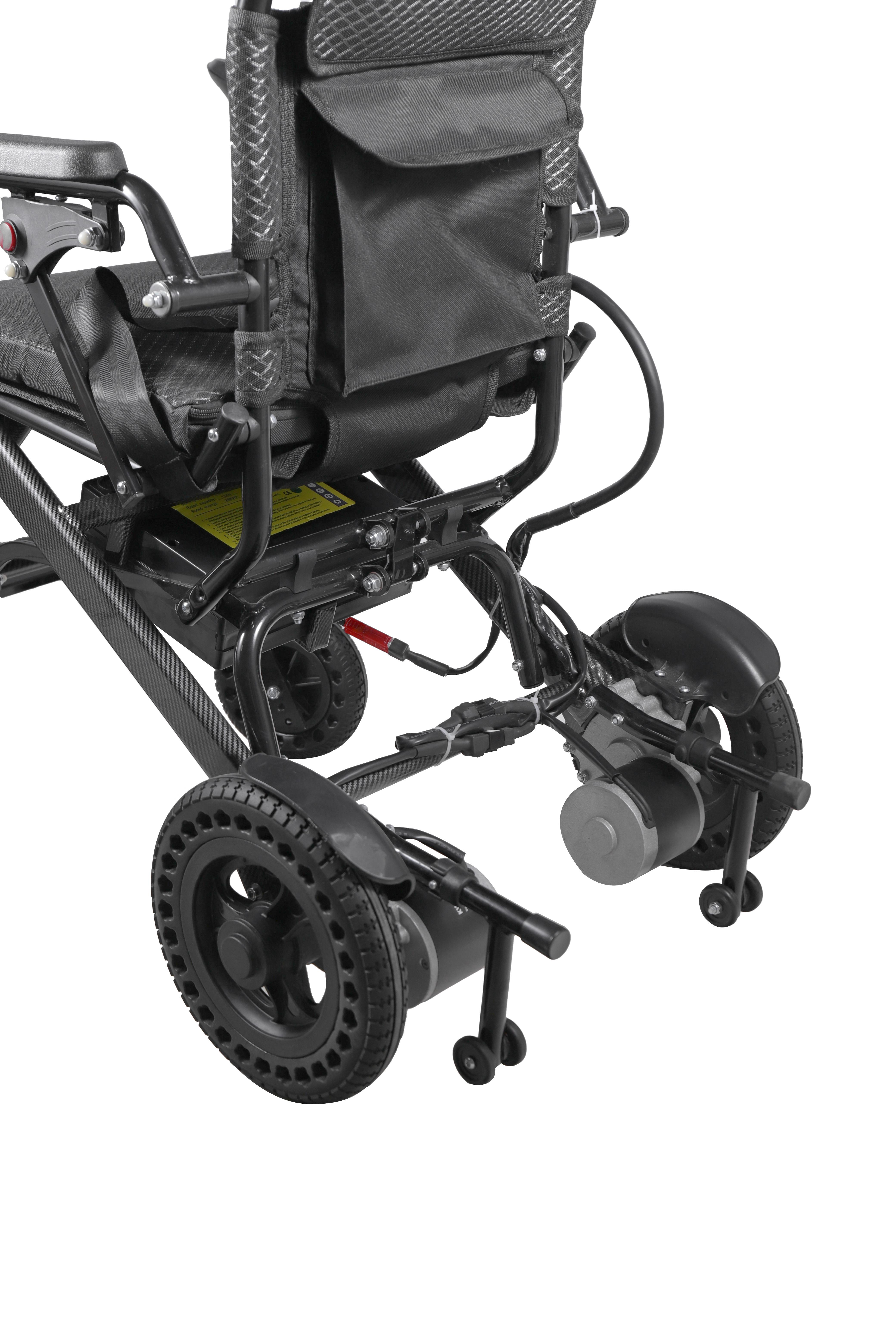 Zigtik EW7 Electric Wheelchair Adults Lightweight Folding -13 Miles Range Motorized Power Chair Indoor Outdoor