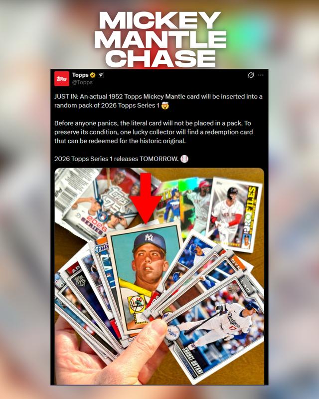 2026 Topps Series 1 Baseball 6-Pack Blaster Box