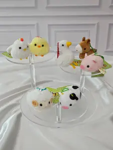 Farm Animals - Puchimaru - Mini Animal Bean-filled Plush Keychain