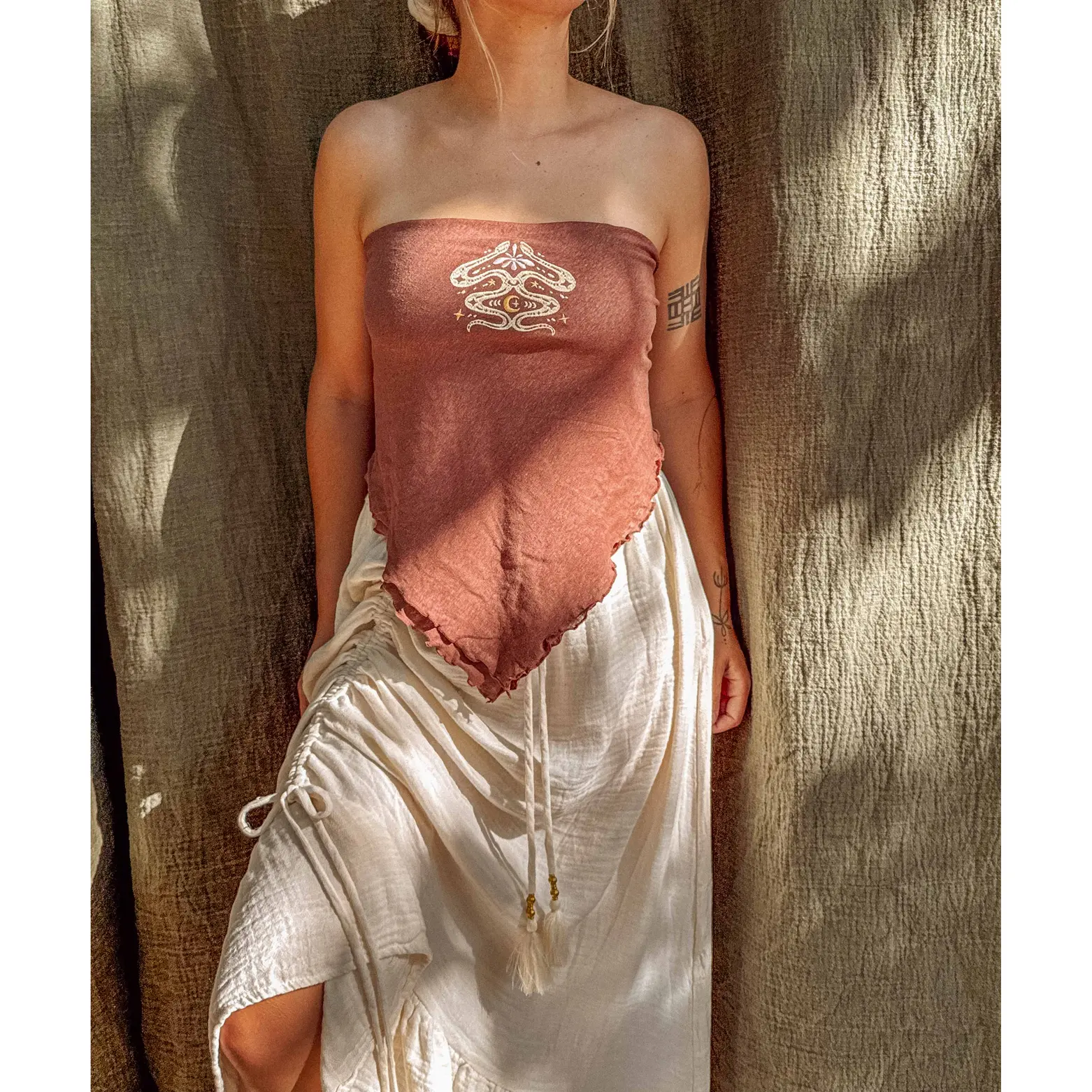 Serpent Moon Bandana Top