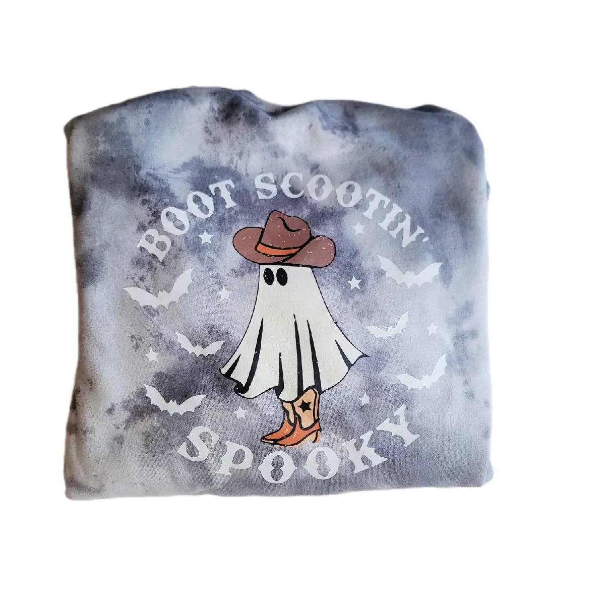 Boot Scootin' hand dyed sweater Women Girl