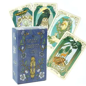 The Forager's Daughter Tarot Cards Deck Divination Set Forager Daughter Tarots Card Inspired By Nature And Imbued With Rich Symbolism box with 78 Tarot Cards (Pdf Online Guidebook) 2025