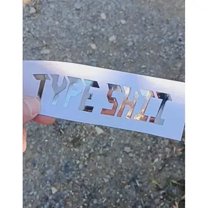 Type Shii Decal/ Sticker