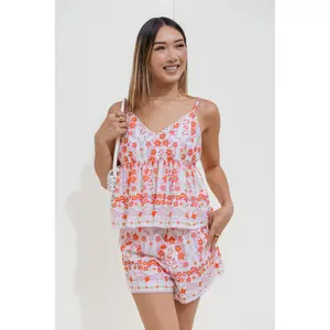 Ruby Short Set - Red