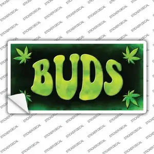 Buds Novelty Sticker Decal