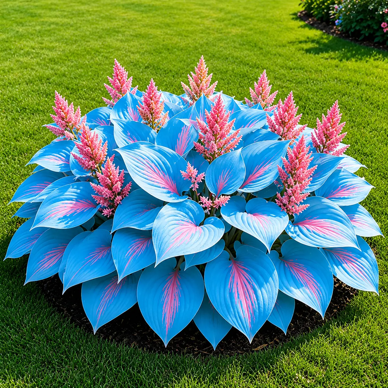 1000+ Blue & Pink Hosta Seeds, Flowering Shade Perennials for Lawn Beds, Garden Centers & Landscape Accents