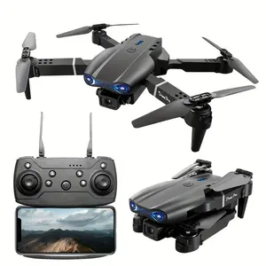 Drone With HD Camera, Remote Control Drone With With Auto Return, Quadcopter, Headless Mode And Batteries, Prefect Christmas Gift Toy For Beginner