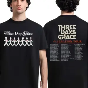 Three Days Grace Alienation Tour 2026 Shirt, North America Concert T-Shirt, Perfect Gift For Fans, Celebrating The Iconic Rock Tour, Streetwear, Casual Style, Ideal For Concerts and Daily Wear.