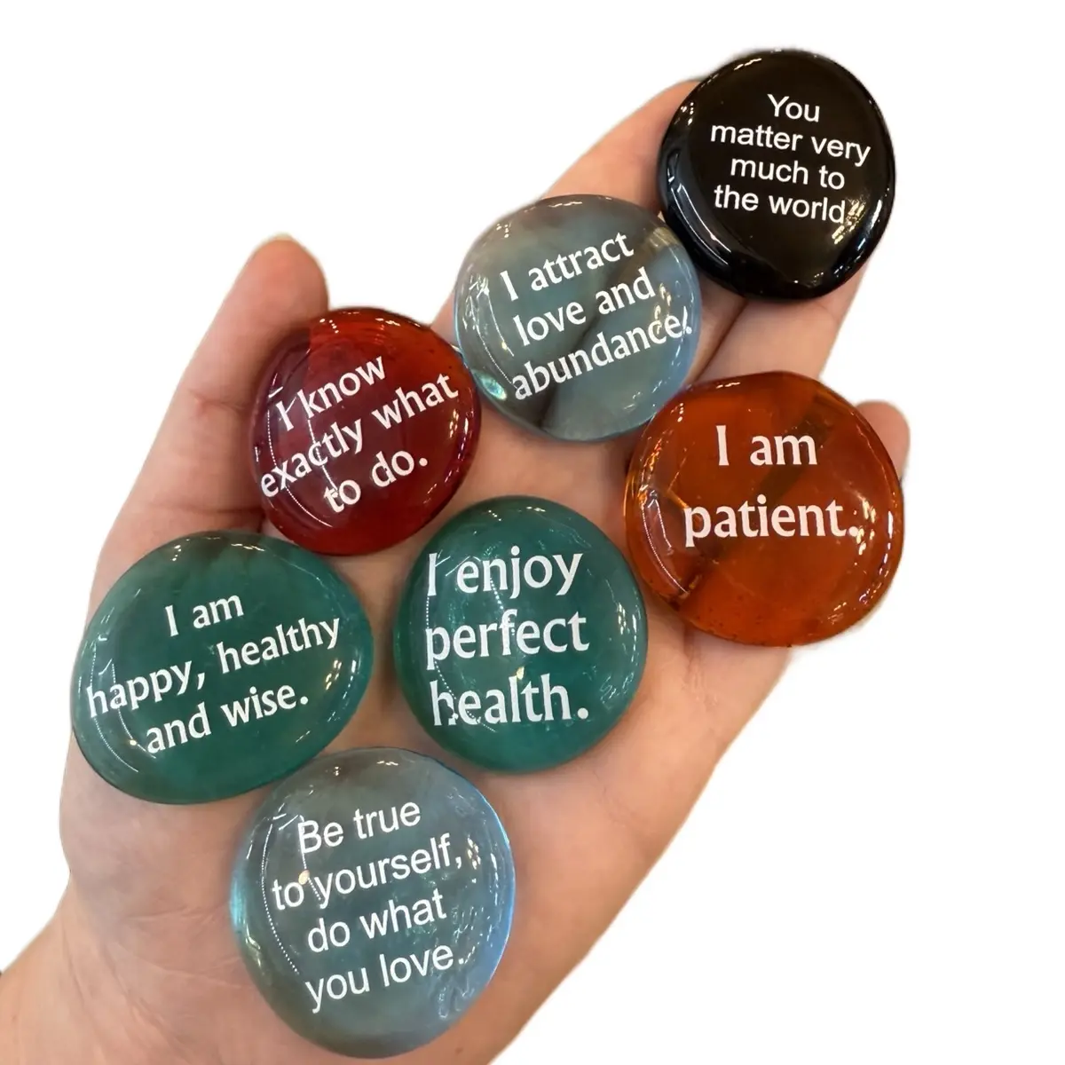 Inspiration Worry Stone - Spiritual Tool - Guidance