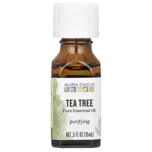 Aura Cacia Pure Essential Oil, Tea Tree, 0.5 fl oz (15 ml)