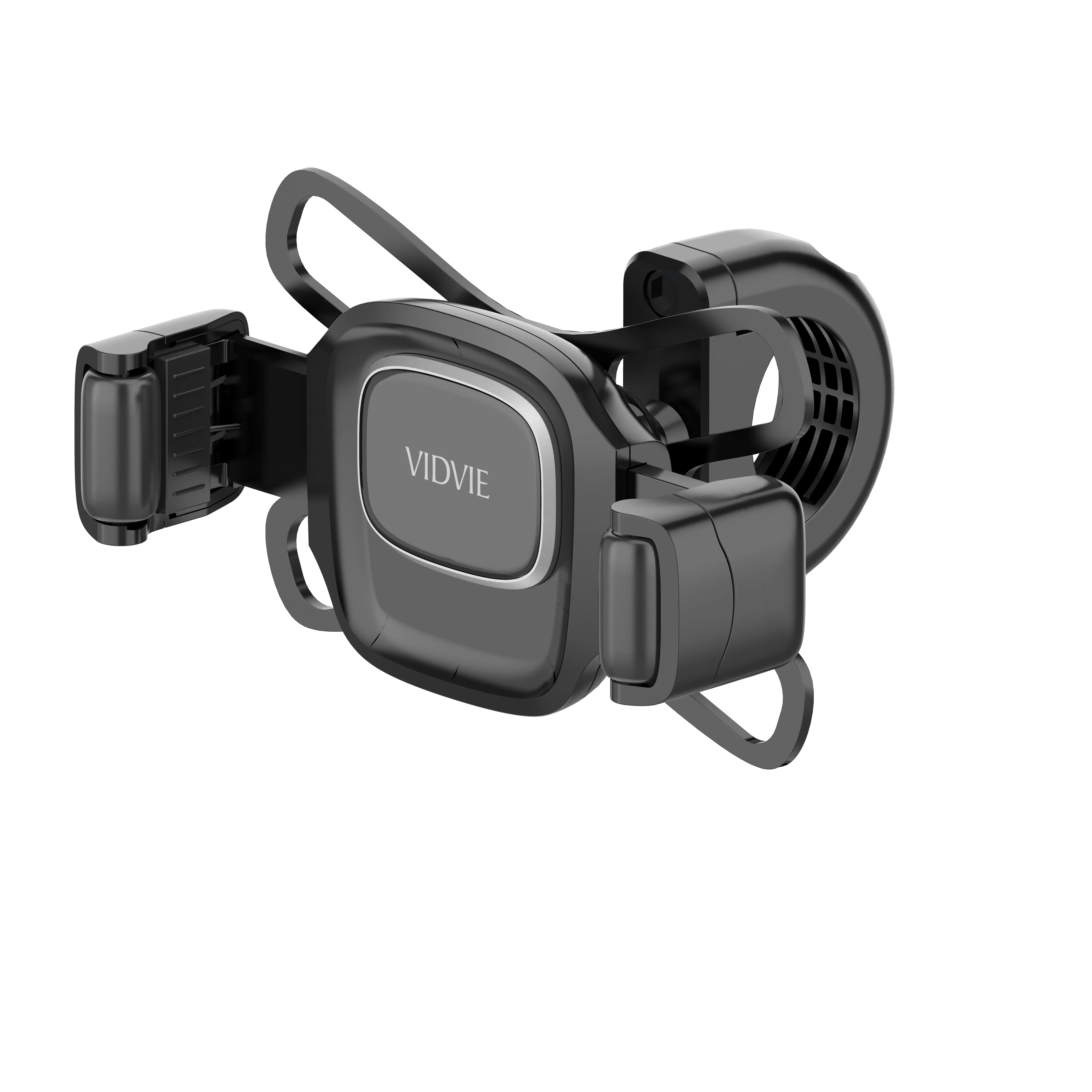 VIDVIE HC1525 Durable Mobile Phone Holder, 360° Adjustable Vehicle Accessories for 4.5-6.8 Inch Smartphones, Bike & Motorcycle Phone Mount Accessories