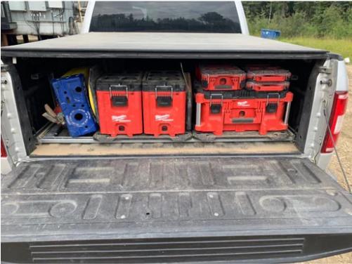 Milwaukee 48-22-8424 75-Pound Capacity Polymer Packout Standard Tool Box - New