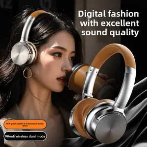 Retro Head-mounted Bluetooth Headphones A53, American Style, High Aesthetic Value, Foldable, Doesn't Press on Ears, 5.3 Stereo Sound