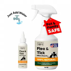 Nature’s Dome DIY Flea & Tick Spray Kit (Just Add Water) – 16 oz