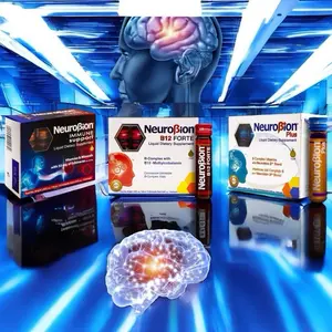 Neuro Multivitaminicos Kit de Neurobion B12 Forte + Immune + Plus Multi-Pack - 10 Vials of 10ml Liquid Formula for Immune Support, 20g Each - Fitness Supplement Dietary Healthcare Edible